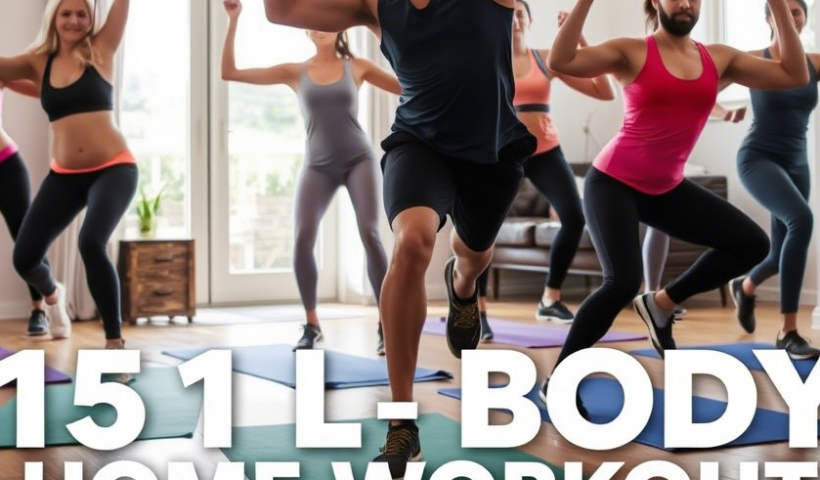 15-Minute Full-Body Home Workout: DAY3